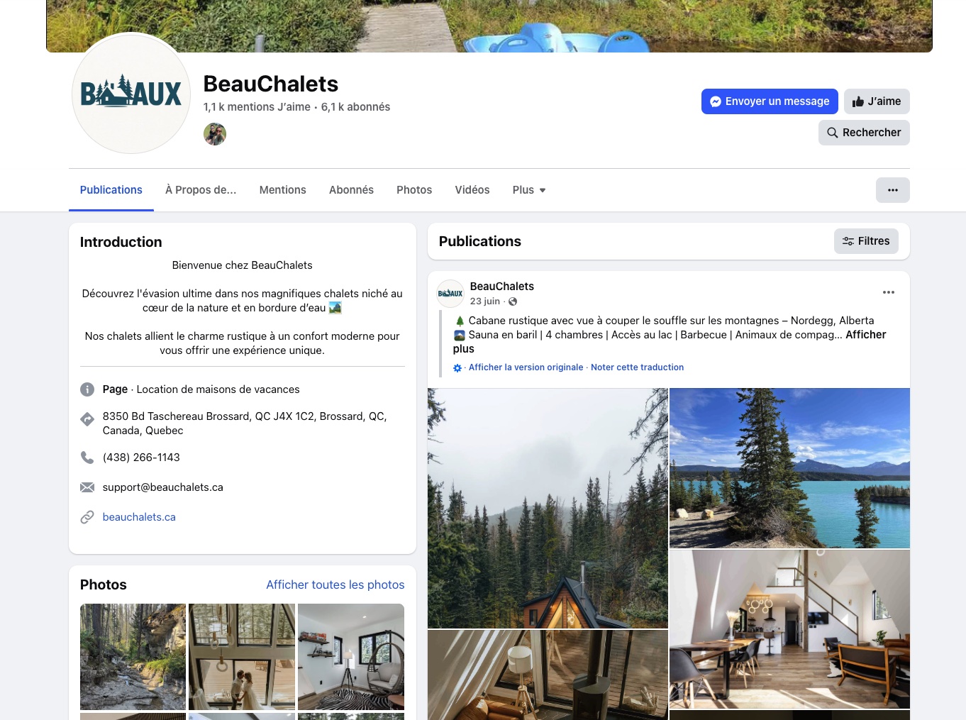 One of the Facebook pages of fraudsters is followed by more than 6000 subscribers. This remains active, despite several reports from the victims.